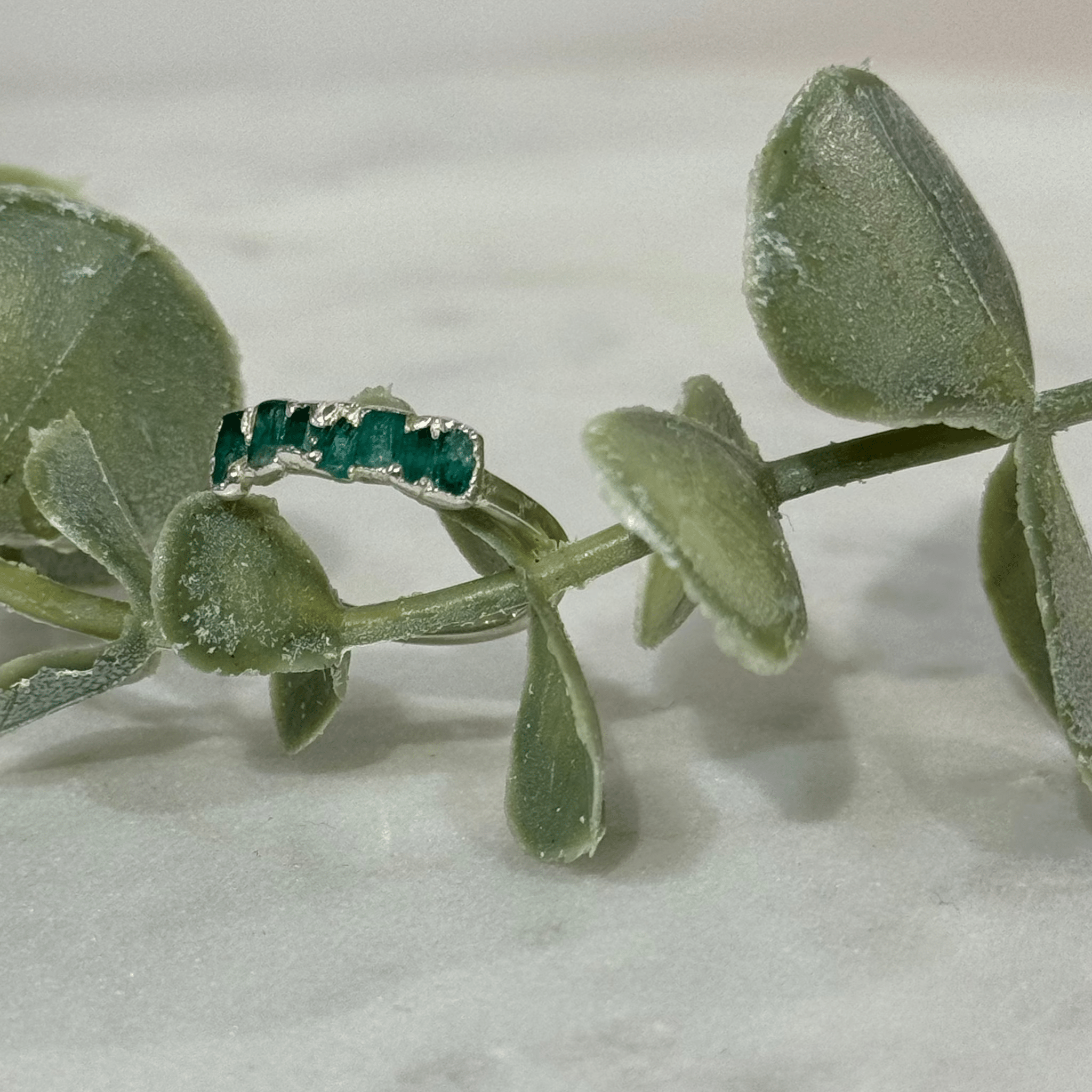 Ringo Canutillos Juntos en Plata by Emeralds by CosaLinda