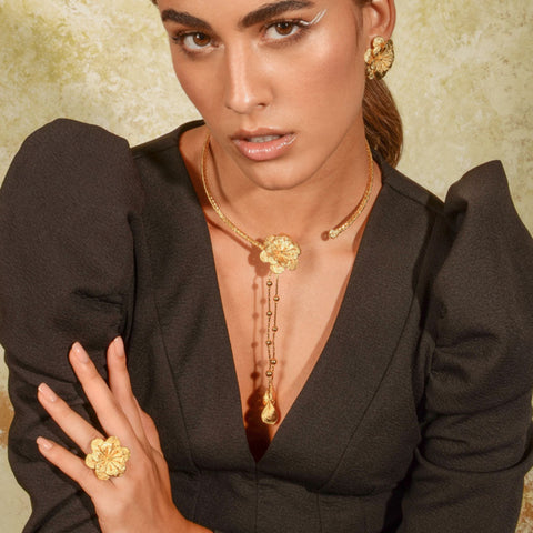 Ring Tropicalia Rose Ring von Ana Carolina Valencia