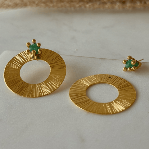 Stud Uñas circulo 2 in 1