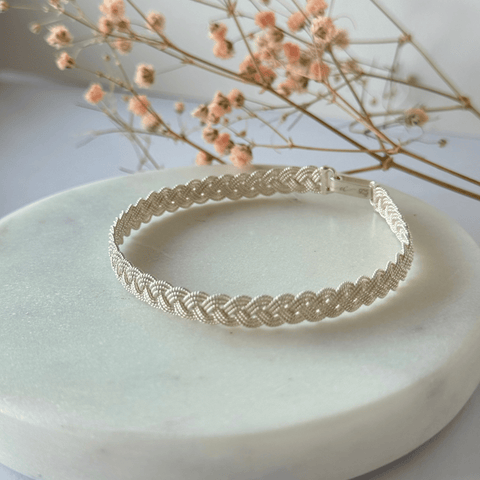 Tiny Bracelet Silver 0.9cm
