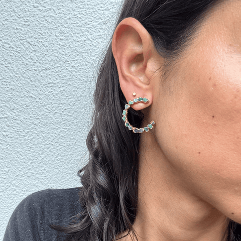 Topo C esmeralda 2.5cm