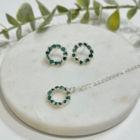 Necklace Corona Mini 1.3cm Silver
