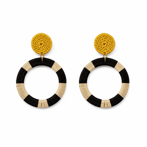 Zebra Werregue Earring
