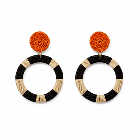 Zebra Werregue Earring