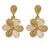 Ohrring Geaflowers Earrings Gold von Ana Carolina Valencia