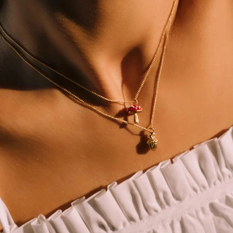 Halskette Bellota Necklace von Pajarolimon