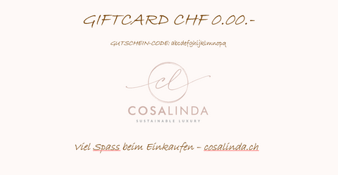 CosaLinda.ch - Geschenkgutschein