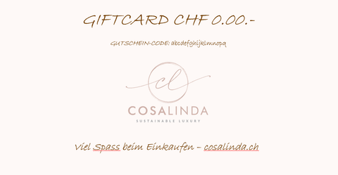 CosaLinda.ch - Geschenkgutschein