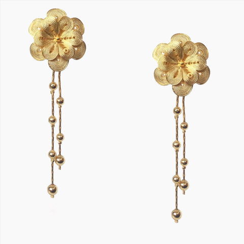 Ohrring Tropicalia Rose Earrings von Ana Carolina Valencia