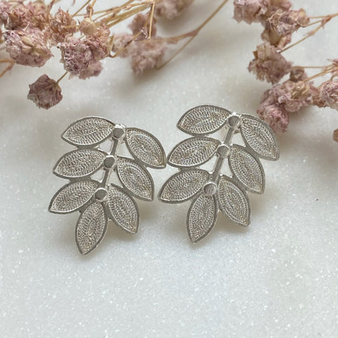 Ohrring Hoja Filigrana Silber von Silver Collection by CosaLinda
