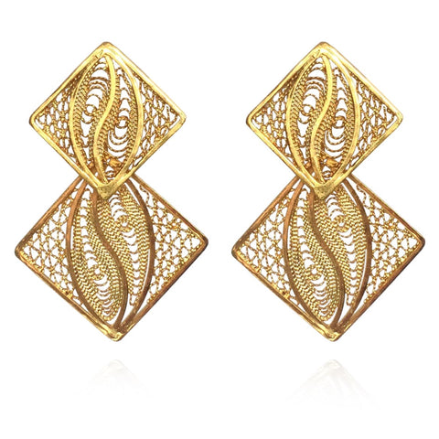 Ohrring Farah Double Earrings von Ana Carolina Valencia