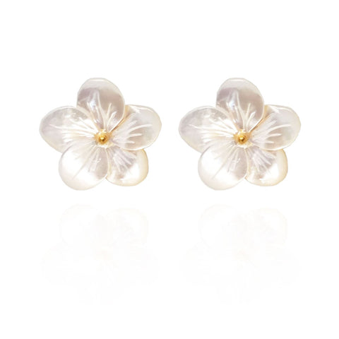Ohrring Garden Shell Studs von Ana Carolina Valencia