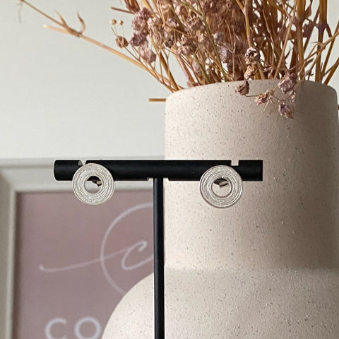 Ohrring Topo Hueco Silver von Silver Collection by CosaLinda