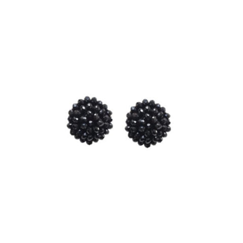 Ohrring Topo Sencillo in Schwarz von Tina Botero