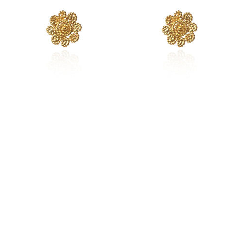 Ohrring Tropicalia Salsa Earrings Gold von Ana Carolina Valencia
