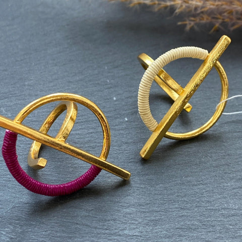 RIng Charambira in Fuchsia von Bamboleira