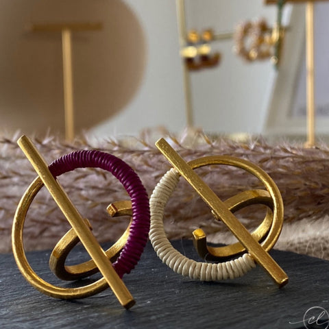 RIng Charambira in Fuchsia von Bamboleira