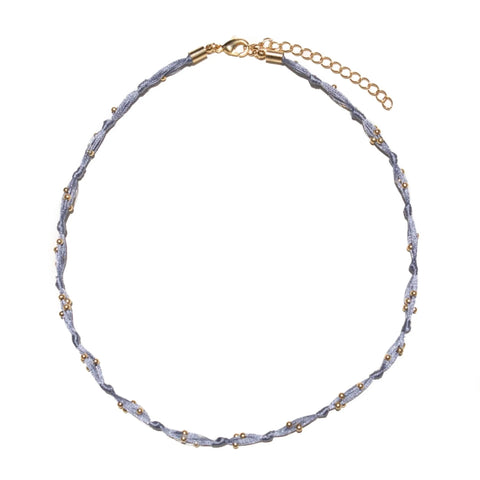 Halskette Siara Necklace  in Blau von Pajarolimon
