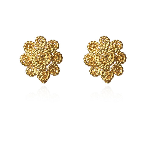 Ohrring Tropicalia Flower Earrings von Ana Carolina Valencia